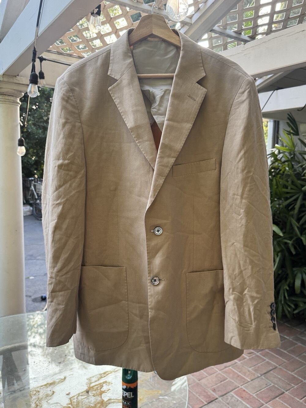 Bullock & Jones Men's Linen Jacket 42R